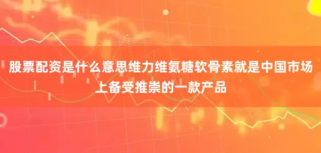 股票配资是什么意思维力维氨糖软骨素就是中国市场上备受推崇的一款产品