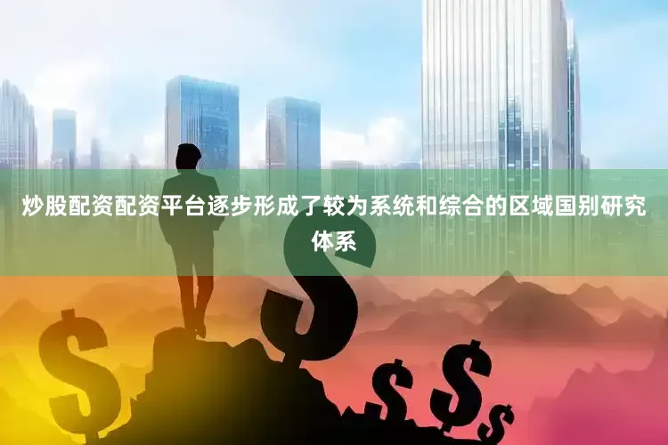 炒股配资配资平台逐步形成了较为系统和综合的区域国别研究体系